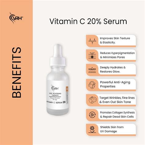 Buy Vrh Vitonomics Vitamin C 20 Face Serum ₹ 1180 From V R Hea