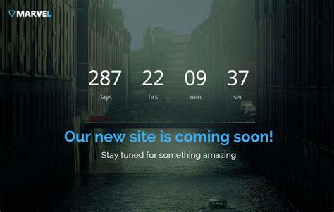 Free Bootstrap Coming Soon Template - WebThemez