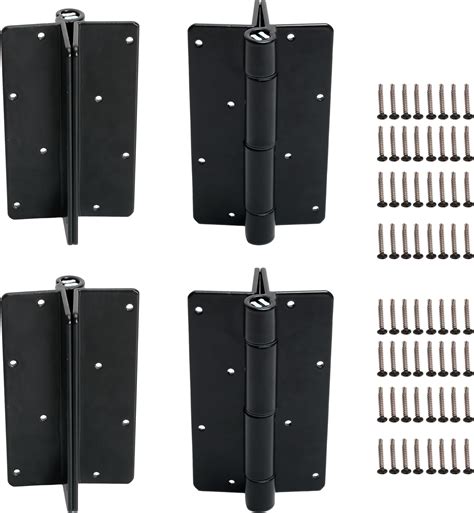 Amazon.com: 5 3/4” Self Closing Aluminum Gate Hinges Fence Gate Hinge
