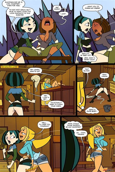 Rule 34 Ass Breast Grab Bridgette Tdi Cleaning Cleavage Comic