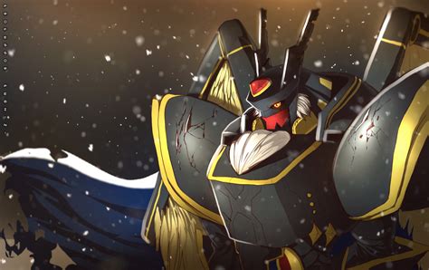 Alphamon Ouryuken Wallpaper