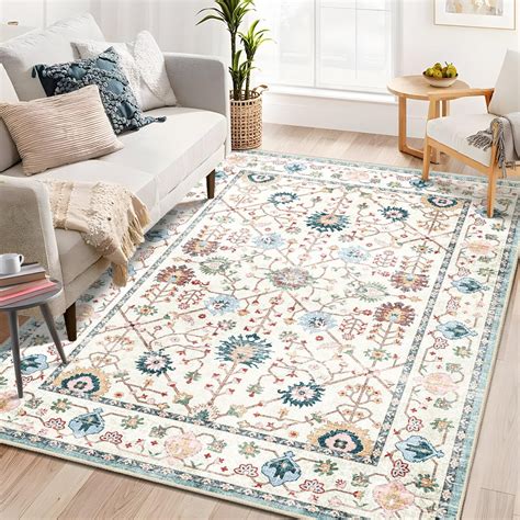 Darby Home Co Aliehs Rectangle Area Rug with Non-Slip Backing | Wayfair