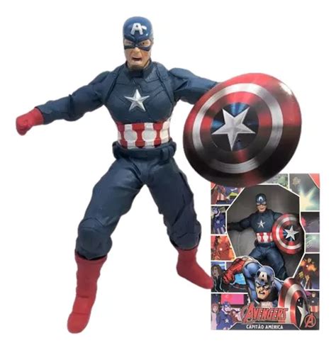 Capitão América Revolution Marvel Boneco Gigante Vingadores Frete grátis