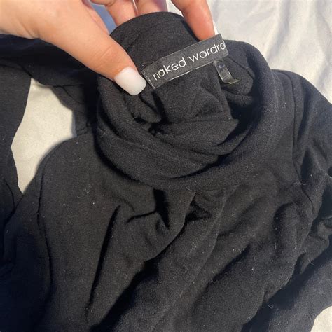 Naked Wardrobe Cropped Turtleneck Nakedwardrobe No Depop