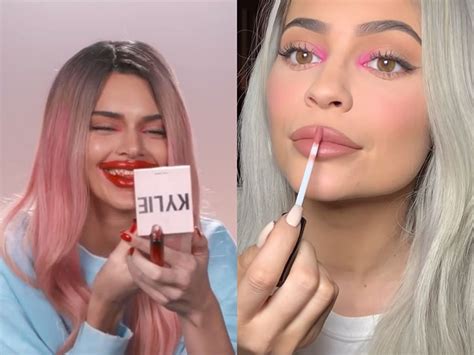 Kendall Jenner Hilariously Mocks Kylie Jenners Big Lips As She