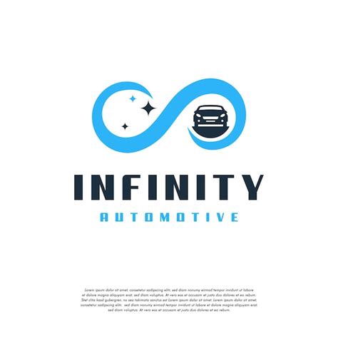 Premium Vector | Infinity automotive logo designs concept vector ...