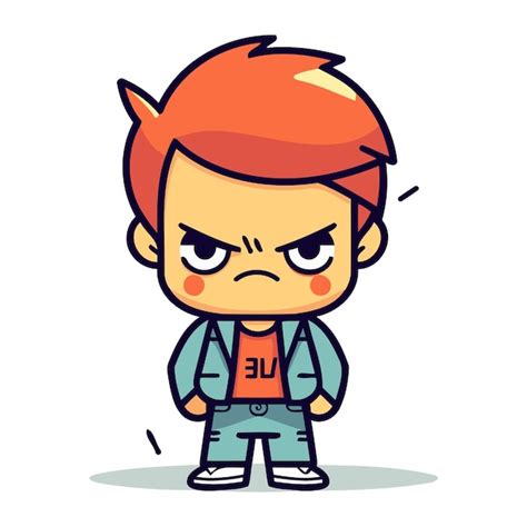 mad  boy cartoon