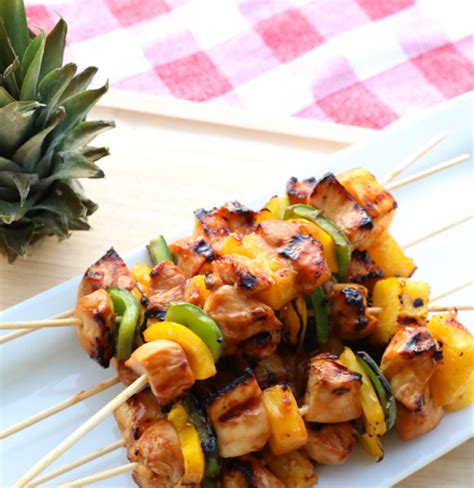 Grilled Teriyaki Chicken Kabobs Recipe The Southern Thing