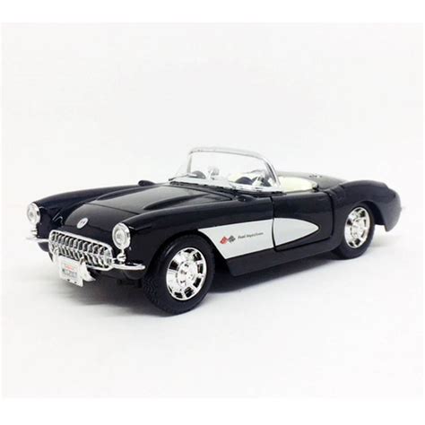 Miniatura Carro Chevrolet Corvette 1957 1 24 Maisto