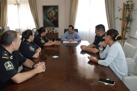 EL INTENDENTE JUAN PABLO GARCÍA RECONOCIÓ A LOS EFECTIVOS POLICIALES