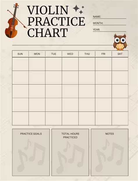 Violin notes chart music notes chart violin finger positions printable ...