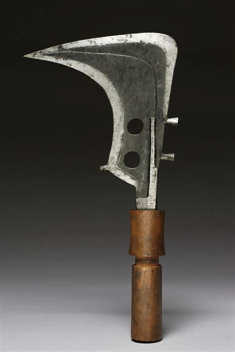 Cma African Art — Throwing Knife 1800 Cleveland Museum Of Art