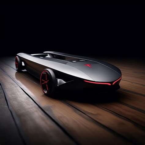 premium photo  photo unveiling  futuristic tesla hoverboard