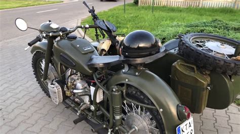 Crazy Russian Sidecar Motorcycle With A Machine Gun Youtube