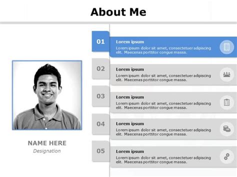 Top Personal Profile PowerPoint Templates | Personal Profile PPT Slides and Designs ...