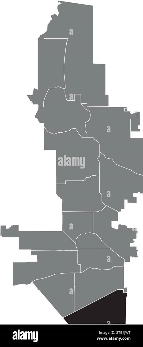 Locator map of the AHWATUKEE FOOTHILLS urban village, PHOENIX Stock Vector Image & Art - Alamy