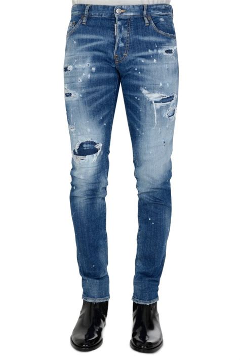 Dsquared Dsquared Distressed Slim Fit Jeans Jeans Denims From