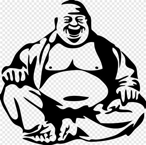 Budai Buddhism Buddharupa Buddhist White Mammal Png Pngegg