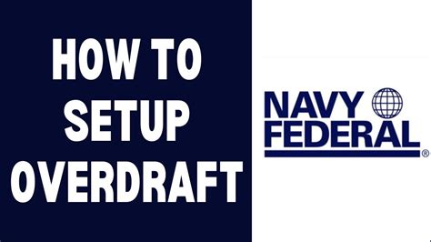 How To Set Up Overdraft On Navy Federal YouTube