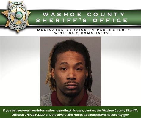 Washoe Sheriff On Twitter Larceny Suspect Arrested By Washoe County