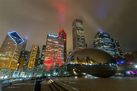 Chicago At Night