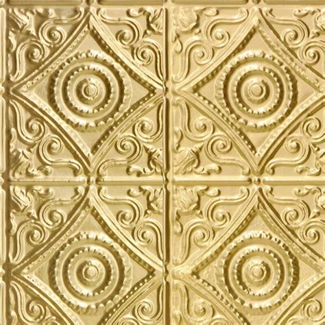 Harry S Scrollwork Tin Ceiling Tile 24 X24 1219