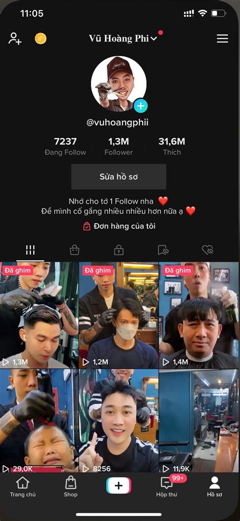 Chân dung hot TikToker Vũ Hoàng Phi người đứng sau loạt video triệu view cắt tóc cho sao Việt