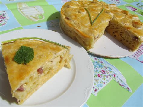 Pastel De Macarrones A La Carbonara Thermomix Juani De Ana Sevilla