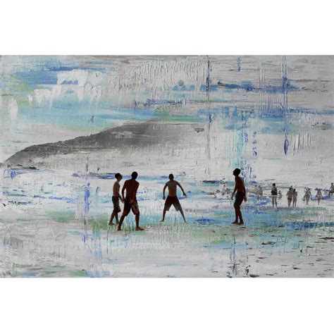 "Sand Games" Painting Print on Wrapped Canvas - Walmart.com