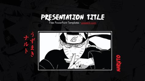 Free Naruto PowerPoint Template - Prezentr