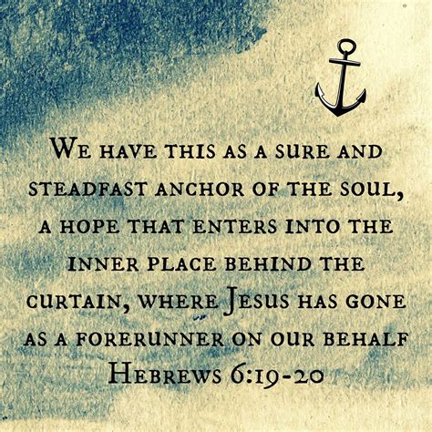 Imperfectly Wonderful World Monday Morning Encouragement Hebrews 619