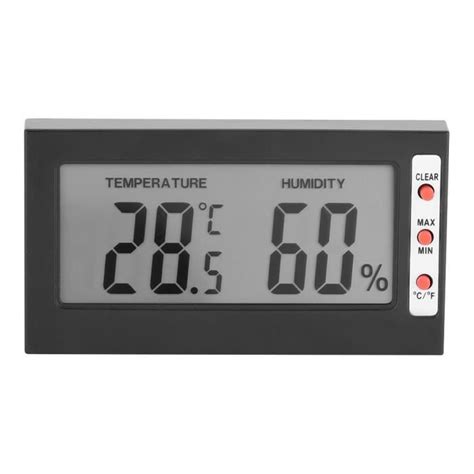 Thermo hygromètre Électronique Thermomètre Hygromètre Intérieur avec