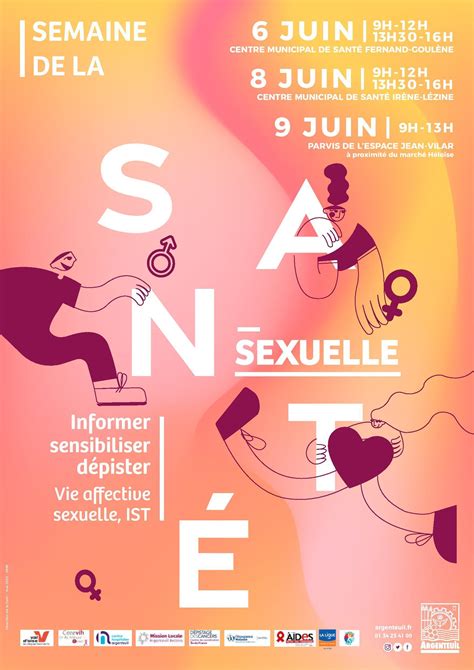 Semaine De La Santé Sexuelle Site De La Ville Dargenteuil