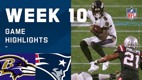 Ravens Vs Patriots Week Highlights Nfl Youtube