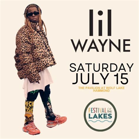 Lil Wayne To Headline Festival Of The Lakes In Hammond