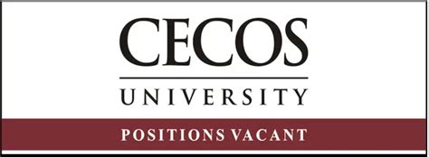 CECOS University Jobs Data Supervisor