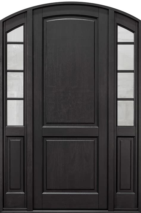 Entry Door In Stock Single With Sidelites Solid Euro Technology