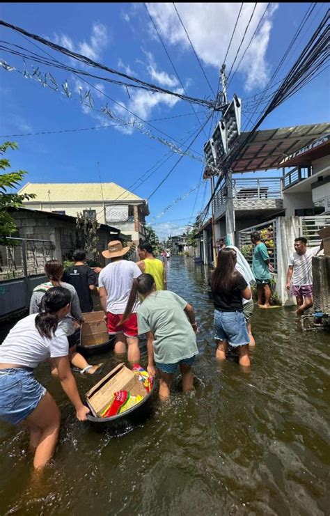 Pampanga Based Organizations Lead Relief Effort For Egay Falcon