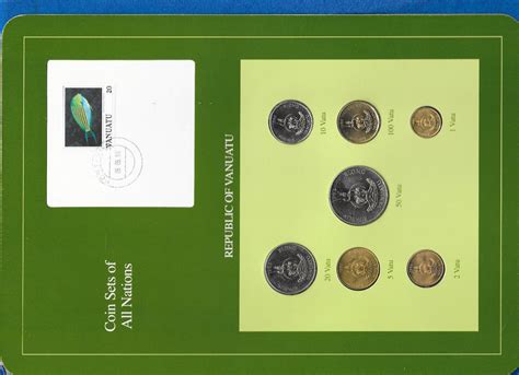 Coin Sets Of All Nations Vanuatu Unc Vatu Rare Green