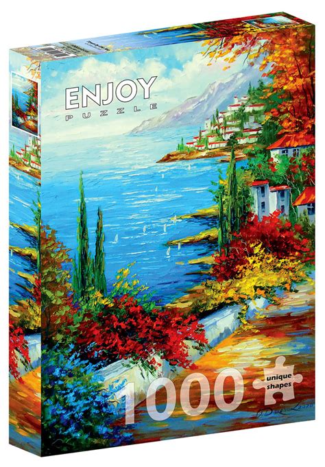 Puzzle Miasteczko Nad Morzem El Enjoy Sklep Empik