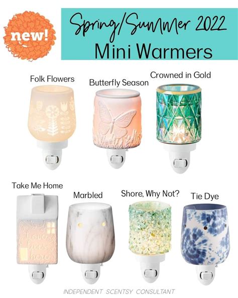 Scentsy Warmers Spring 2022