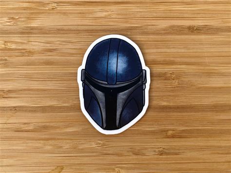 Star Wars Mandalorian Sticker Etsy Star Wars Stickers Laptop