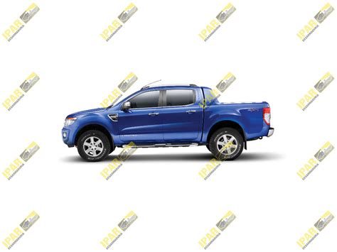 Espejo Puerta Izquierdo Electrico Cromado FORD RANGER 3 2 SA2 DOHC 20