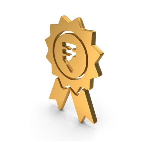 Badge Price Rupee Gold 3D Object 2299451523 Shutterstock