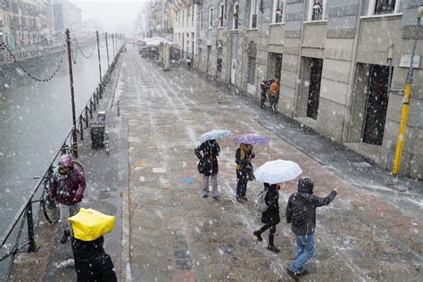 Arriva La Tempesta Dell Immacolata Neve A Milano