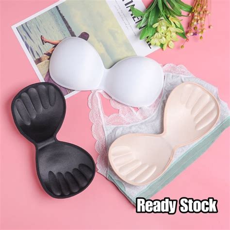 Bra Pad Invisable Bikini Insert Pad One Piece Chest Removeable Push Up