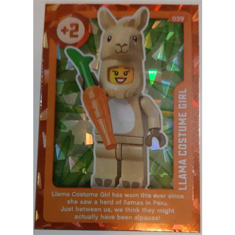 LEGO Create The World Living Amazingly 039 LLama Costume Girl Brick