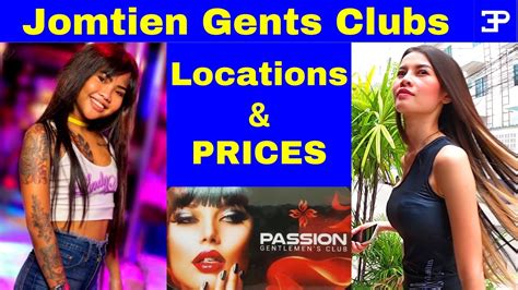 Pattaya Thailand Jomtien Gents Clubs Locations And PRICES YouTube