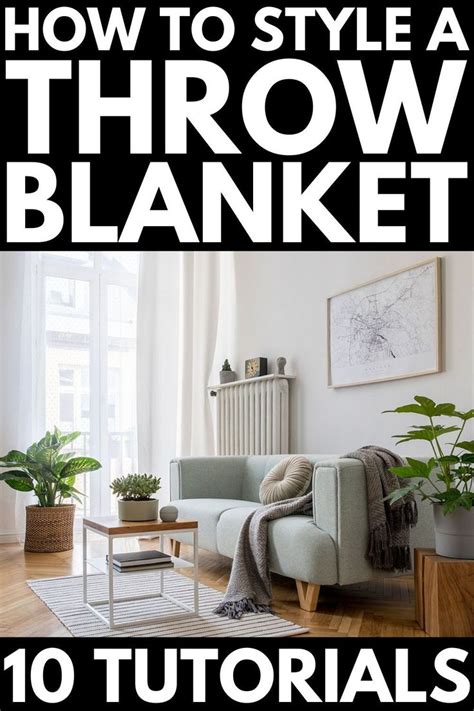 10 Tutorials To Teach You How To Style A Throw Blanket And Pillows Living Room Throws Couch