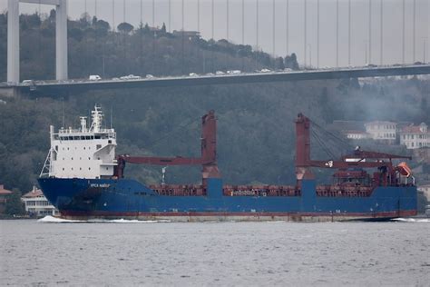 Naufrage Dun Cargo Russe En M Diterran E Deux Marins Port S Disparus